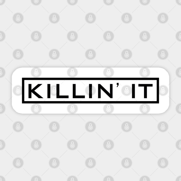 Killin' It 2 Sticker by MotoGirl